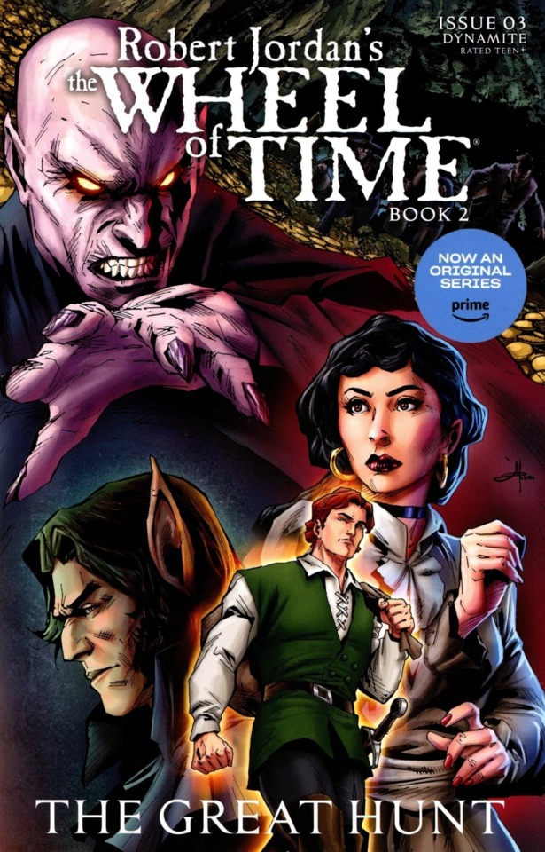 robert jordan's the wheel of time the great hunt comic